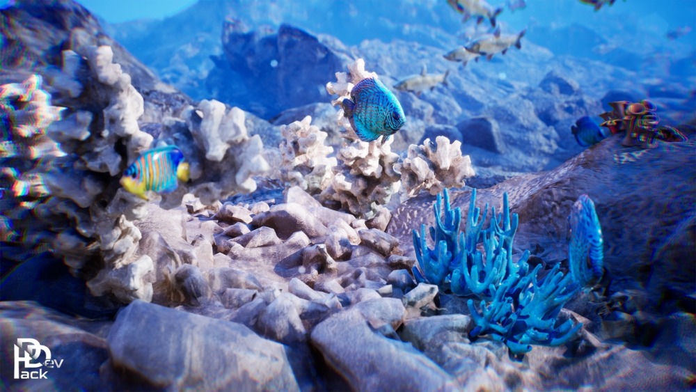 海洋地表环境包 / 高品质环境Modular Stylized Medieval Town