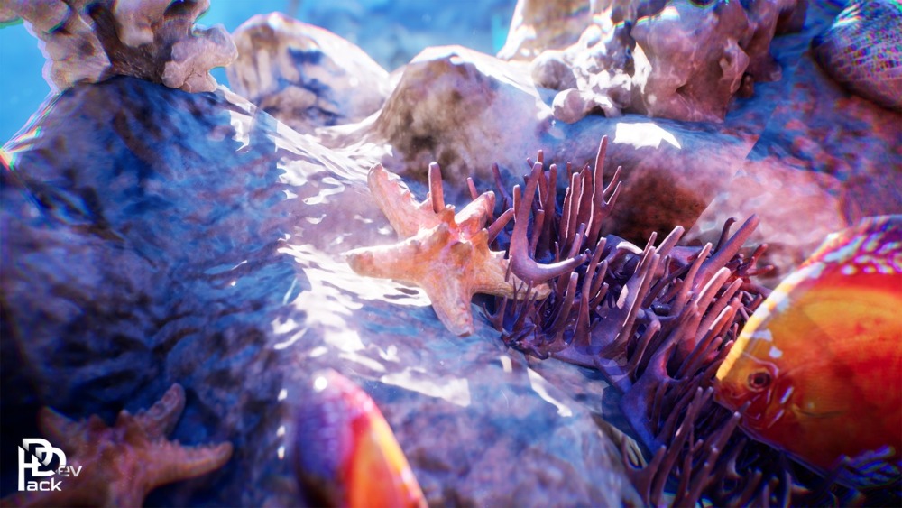 海洋地表环境包 / 高品质环境Modular Stylized Medieval Town