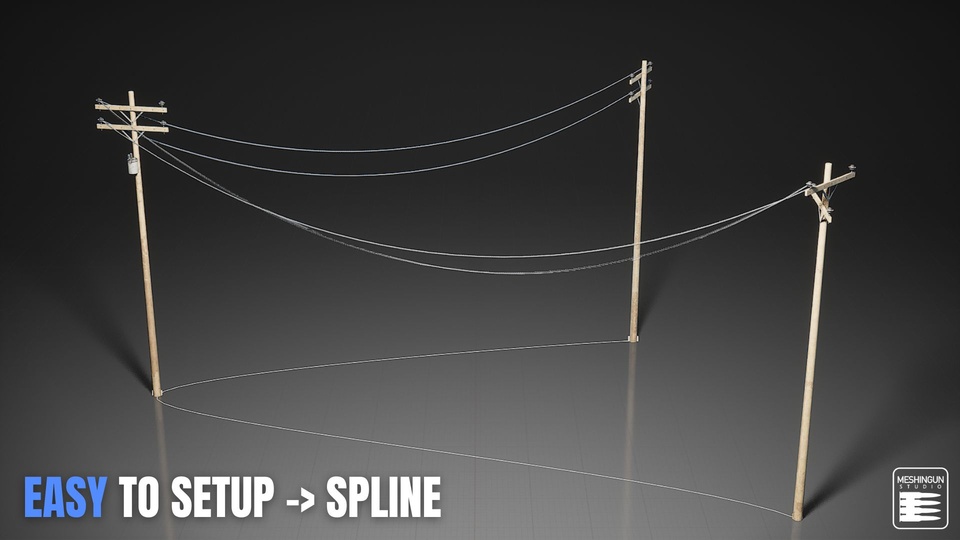 电线电缆生成器Powerline Generator
