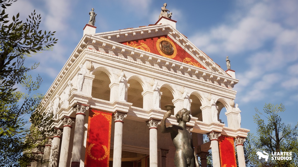 罗马街道环境Roman Street Environment