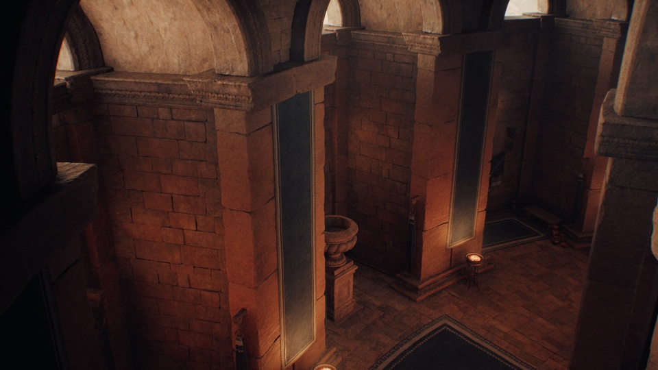 古代神庙环境资产 Ancient Mountain Temple