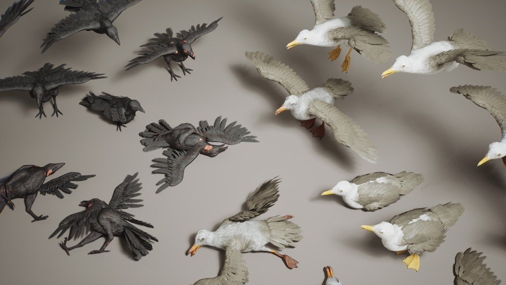 小动物 VOL.2 – 乌鸦与海鸥 Critters VOL.2 – Crows & Seagulls