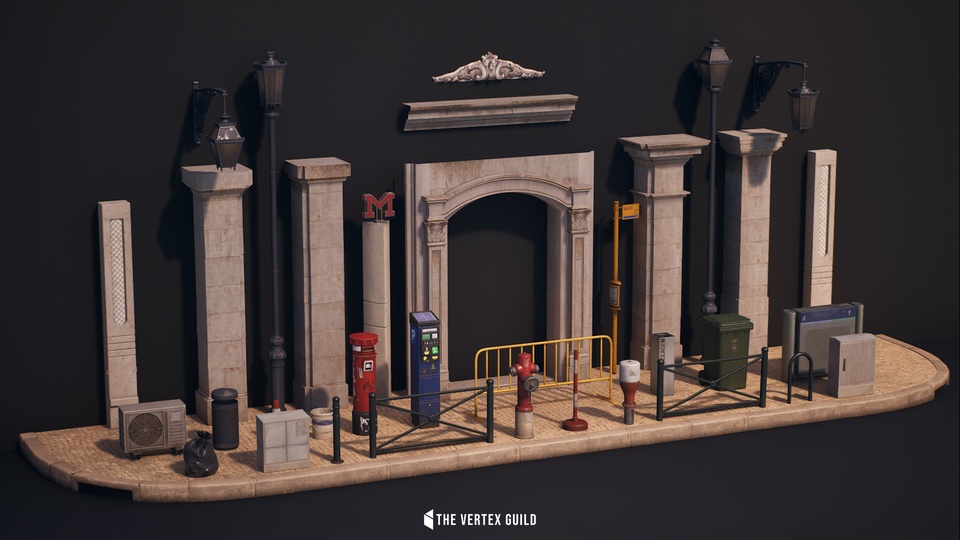 里斯本城市资产包 Lisbon Downtown