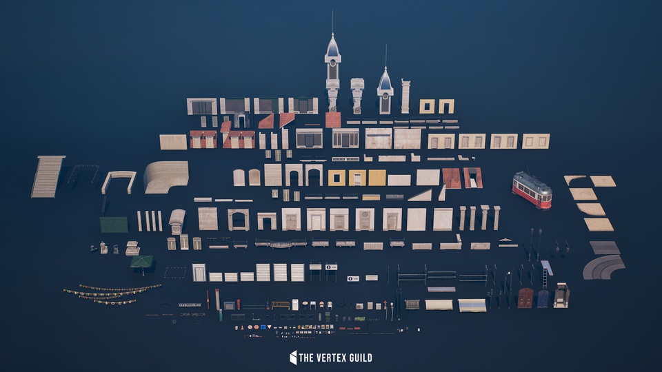 里斯本城市资产包 Lisbon Downtown