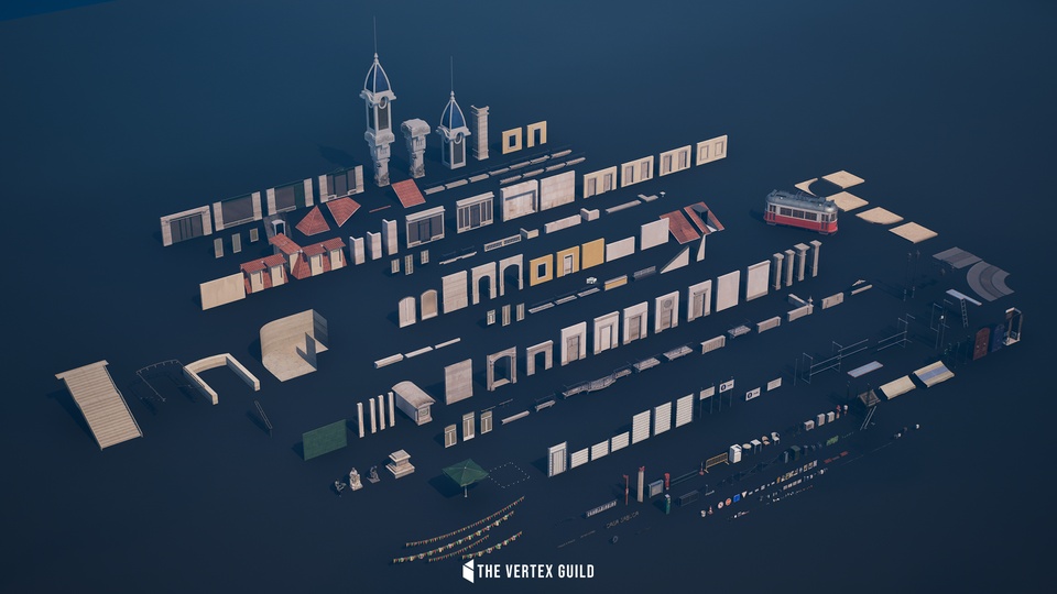 里斯本城市资产包 Lisbon Downtown