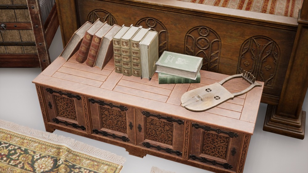 中世纪 VOL.9 – 城堡家具Medieval VOL.9 - Castle Furniture