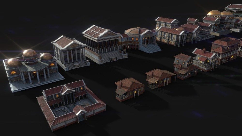 罗马城市包 Mega Roman City Pack