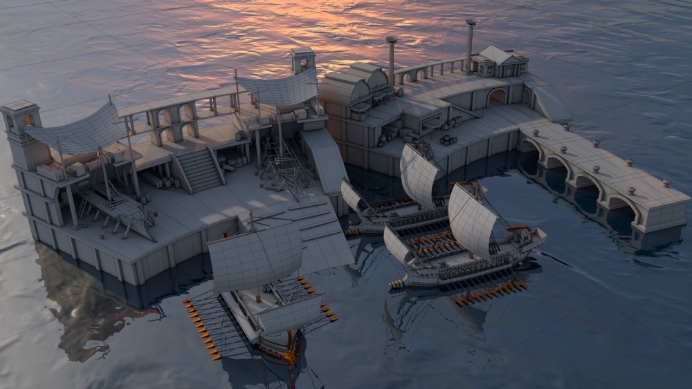 罗马城市包 Mega Roman City Pack