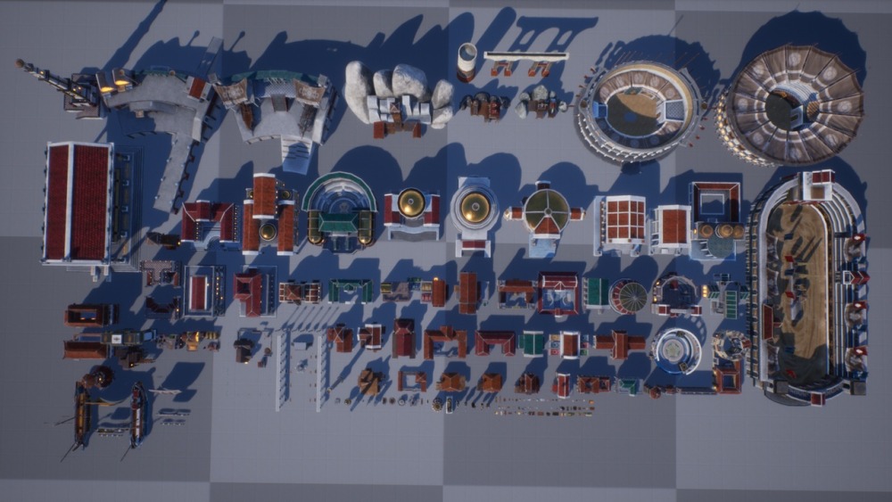 罗马城市包 Mega Roman City Pack