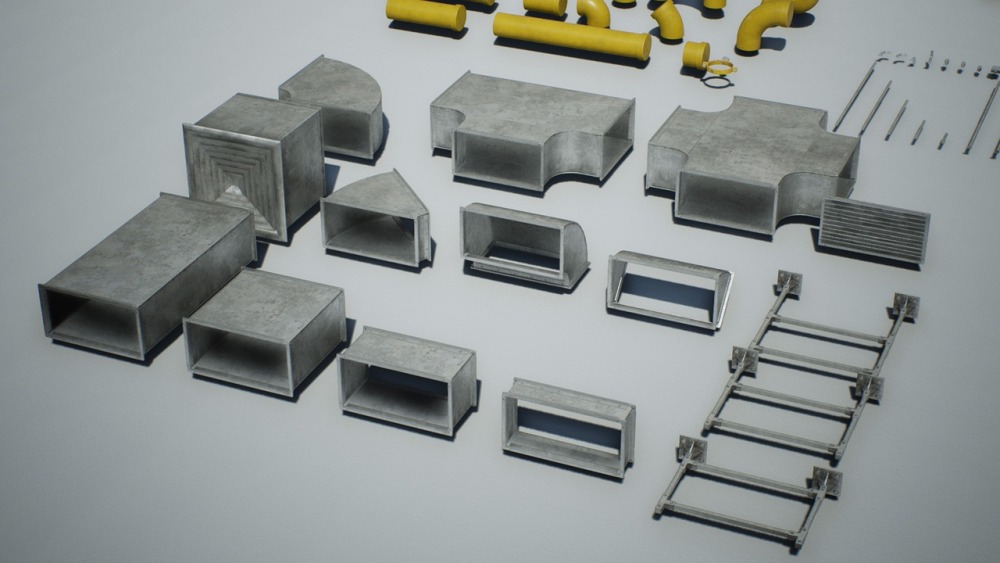 模块化管道和通风口Modular Pipes and Vents