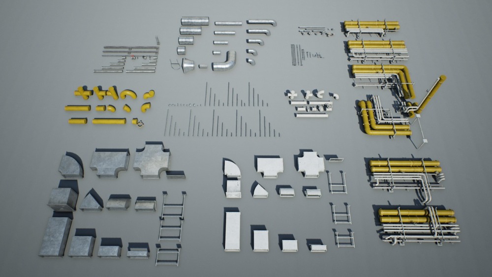 模块化管道和通风口Modular Pipes and Vents