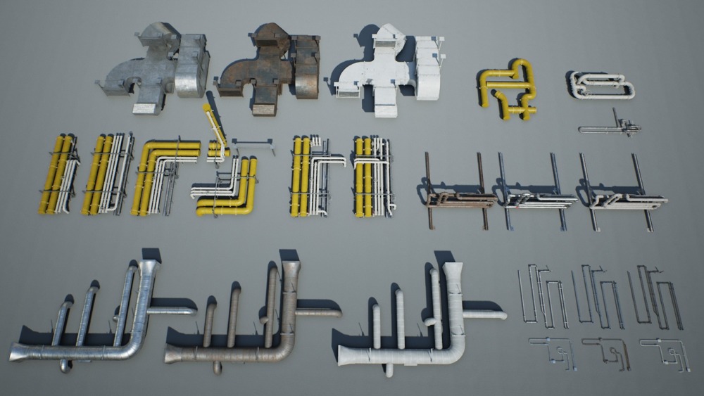 模块化管道和通风口Modular Pipes and Vents