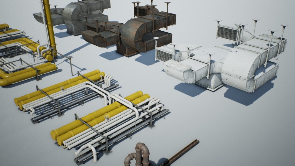 模块化管道和通风口Modular Pipes and Vents