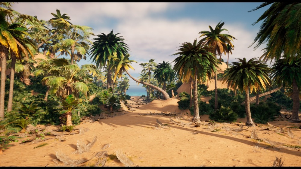 精选棕榈树模型资产Palms Tree All Selection