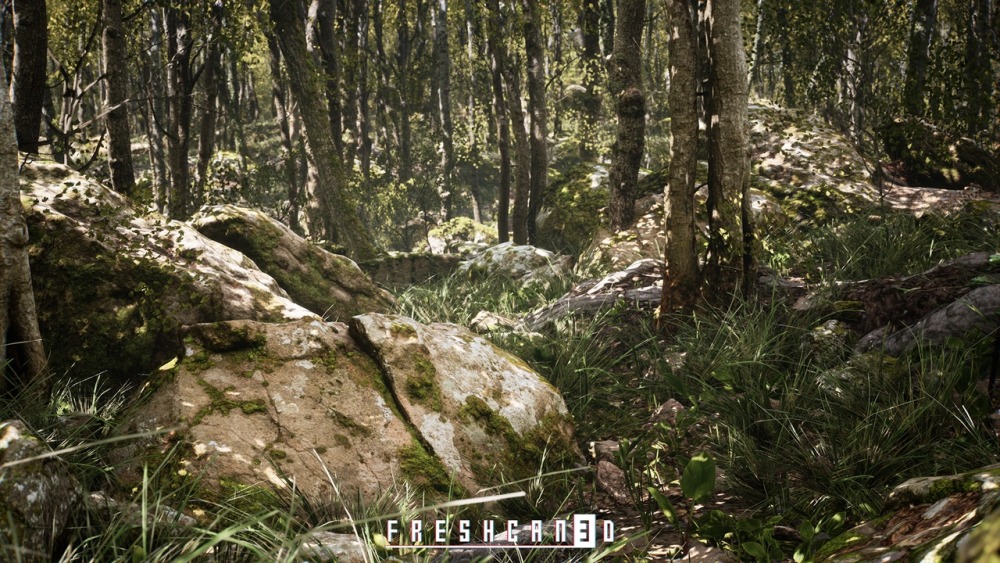 程序化橡树林Procedural Oak Forest