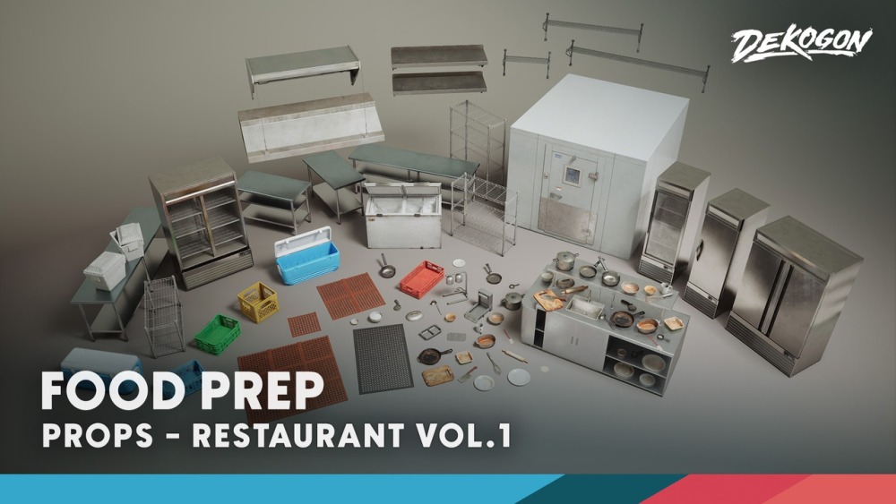 餐厅 VOL.1 – 餐厅后厨Restaurant VOL.1 – Food Prep