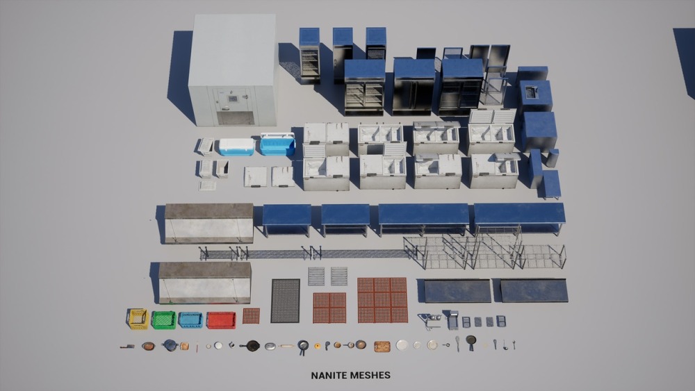 餐厅 VOL.1 – 餐厅后厨Restaurant VOL.1 – Food Prep