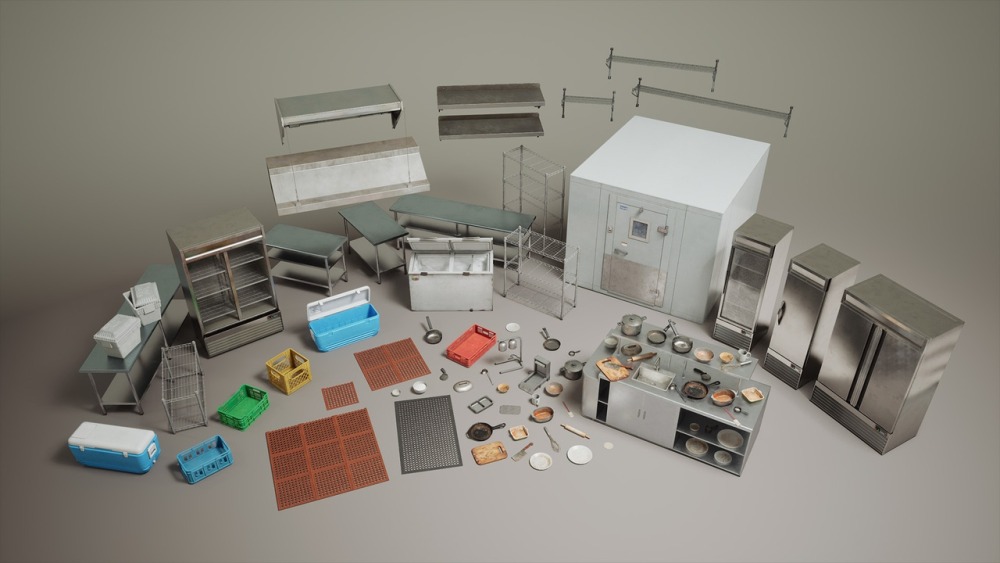 餐厅 VOL.1 – 餐厅后厨Restaurant VOL.1 – Food Prep