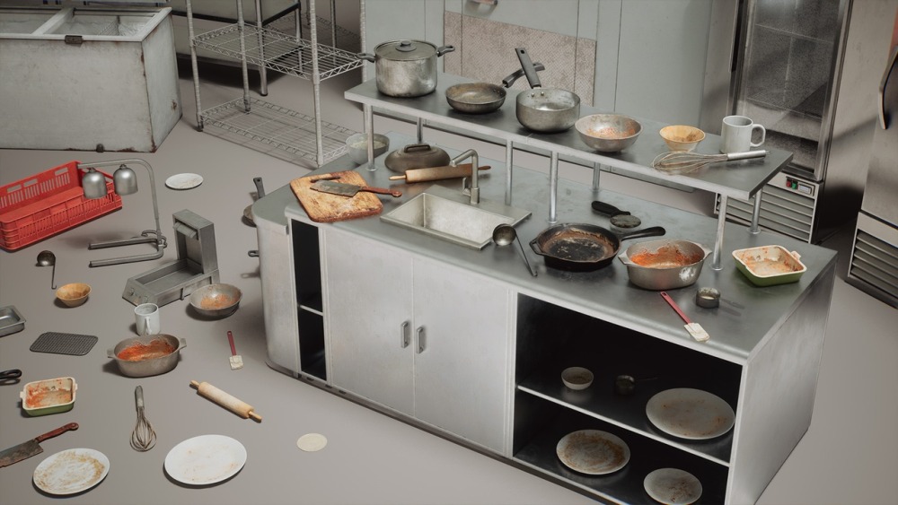 餐厅 VOL.1 – 餐厅后厨Restaurant VOL.1 – Food Prep