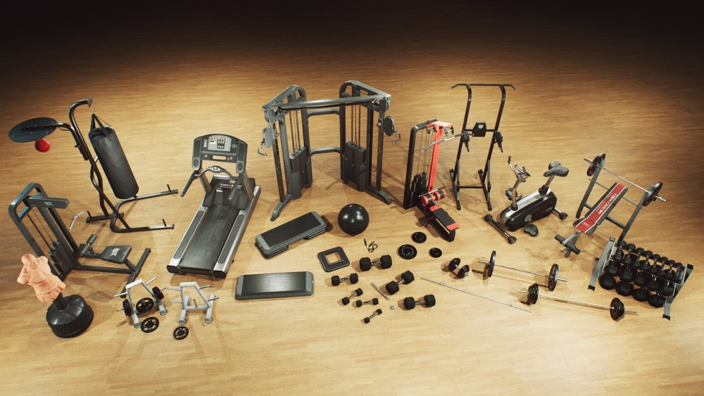 运动健身器材 VOL.1Sports and Gym Equipment VOL.1