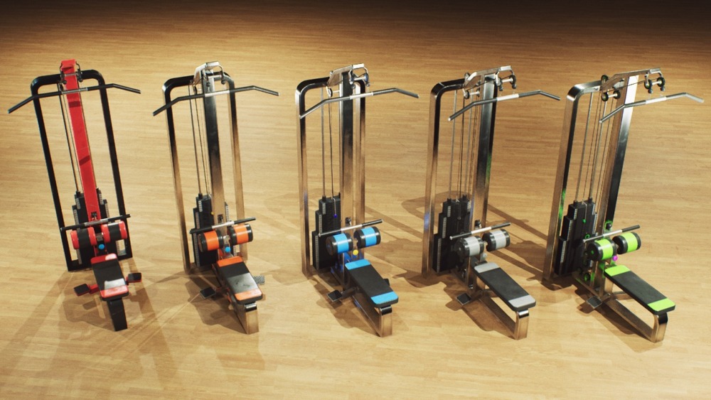 运动健身器材 VOL.1Sports and Gym Equipment VOL.1