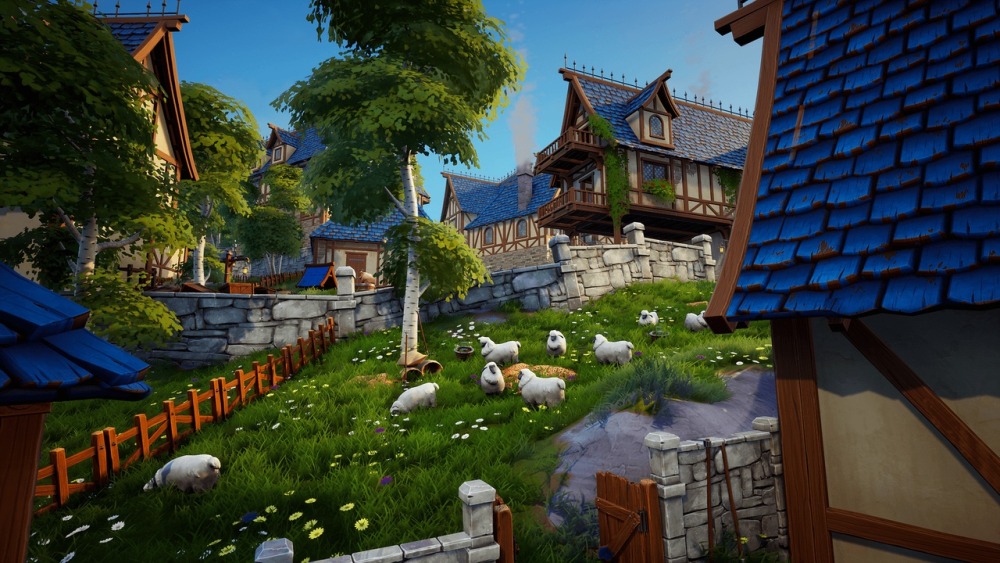 风格化村庄 – 模块化风格化村庄环境 Stylized Village – Modular Stylized Village Environment