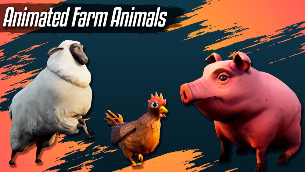 风格化村庄 – 模块化风格化村庄环境 Stylized Village – Modular Stylized Village Environment