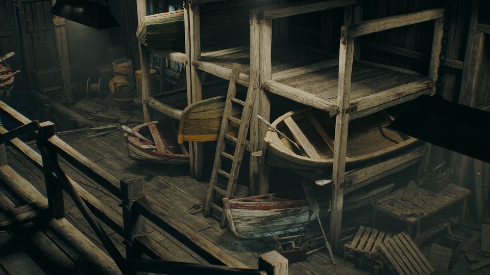 城镇建筑 VOL.1 – 麋鹿的船坞 Town Buildings VOL.1 – Moose’s Dockhouse