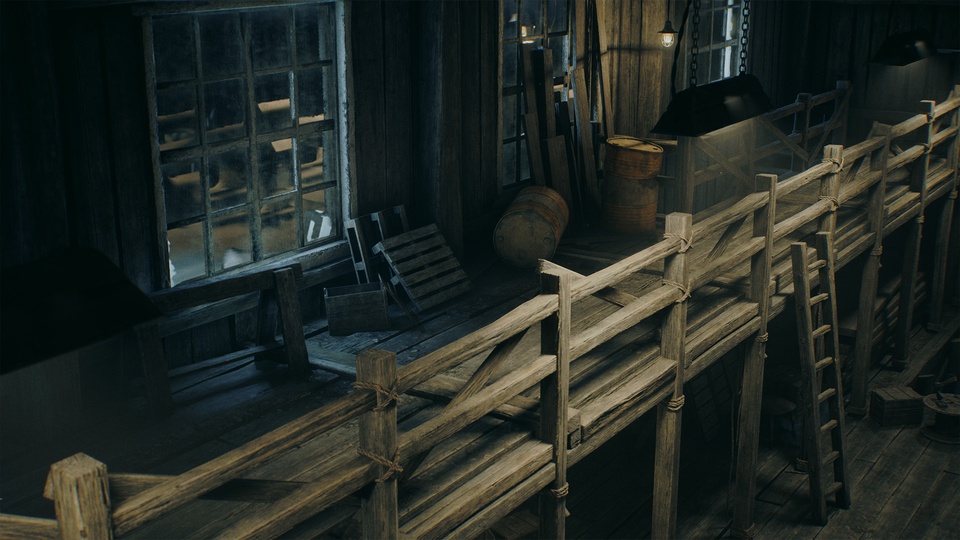 城镇建筑 VOL.1 – 麋鹿的船坞 Town Buildings VOL.1 – Moose’s Dockhouse