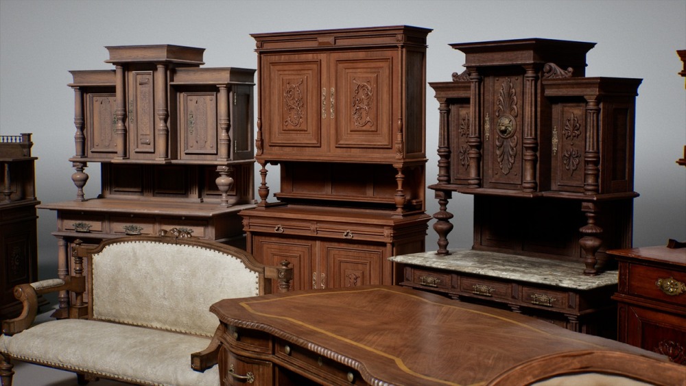 维多利亚时代 VOL.1 – 家具 Victorian VOL.1 – Furniture