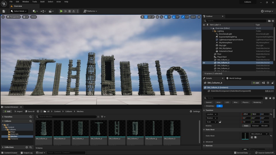 复古科幻包 VOL 13 Collumn Vintage SciFi Pack VOL 13 Collumn
