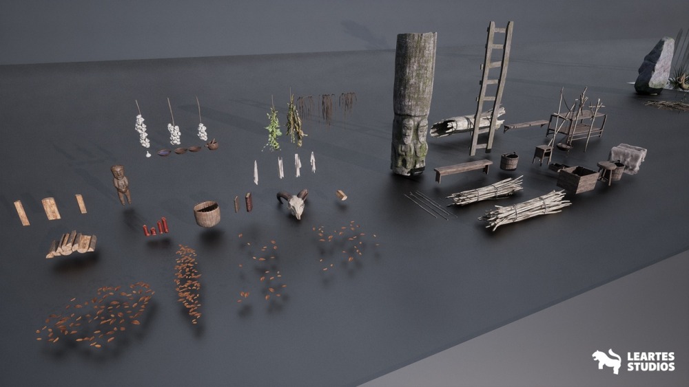 女巫村环境 Witch Village Environment