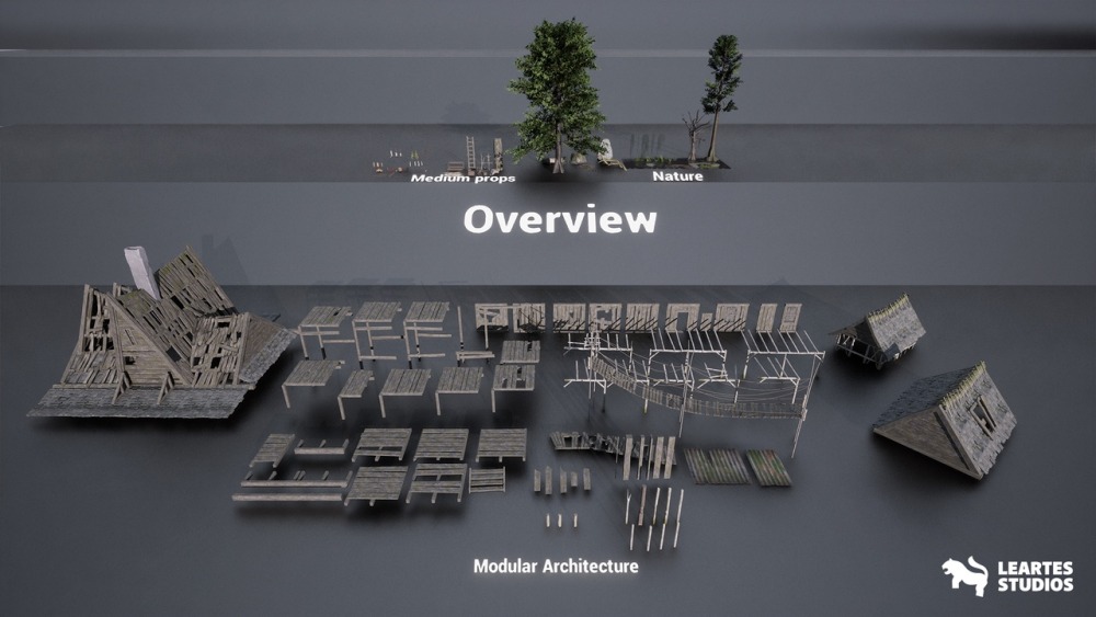 女巫村环境 Witch Village Environment