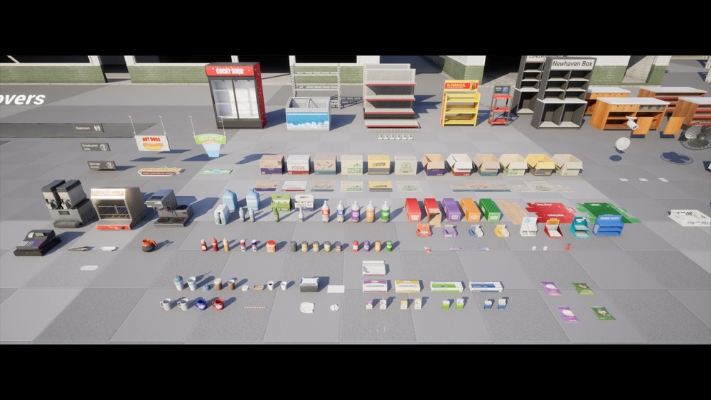 废弃的加油站 01 Abandoned Gas Station 01