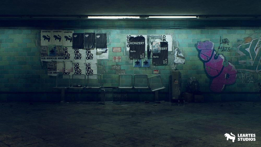 柏林废弃地铁站 Abandoned Subway Station in Berlin (Abandoned Subway Station Berlin Subway)