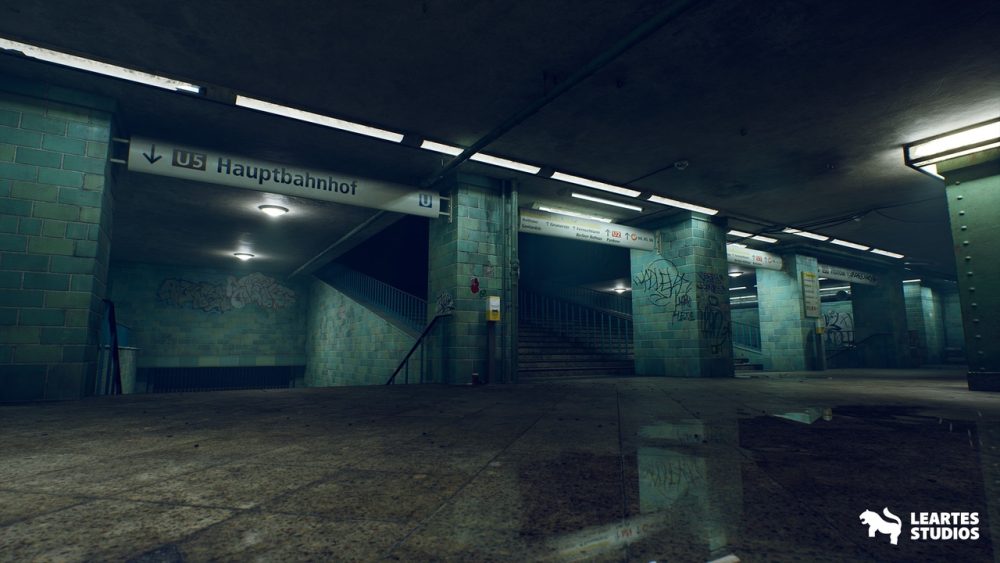 柏林废弃地铁站 Abandoned Subway Station in Berlin (Abandoned Subway Station Berlin Subway)