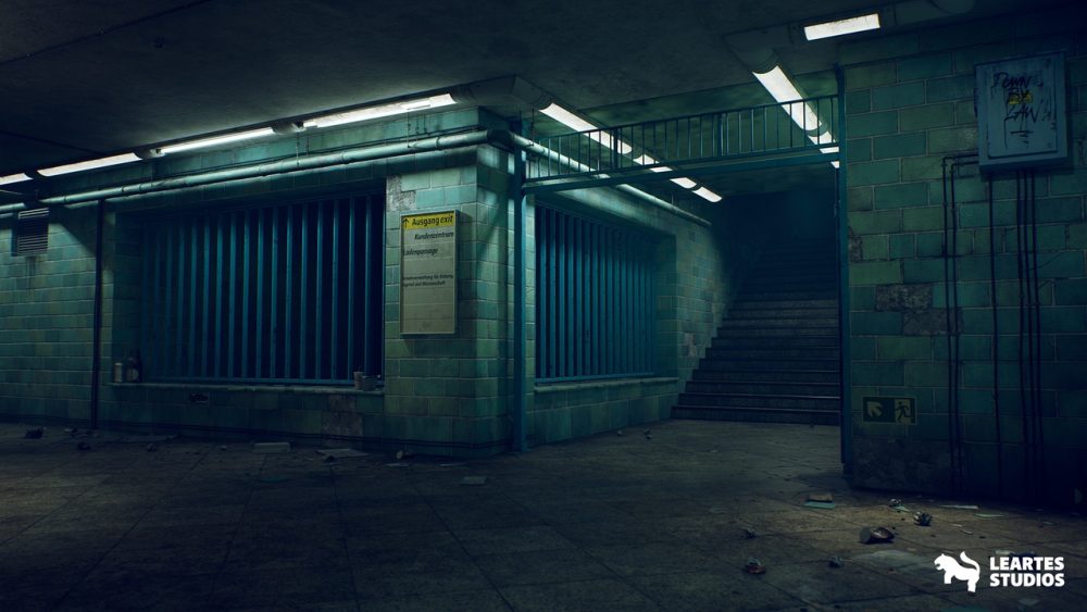 柏林废弃地铁站 Abandoned Subway Station in Berlin (Abandoned Subway Station Berlin Subway)