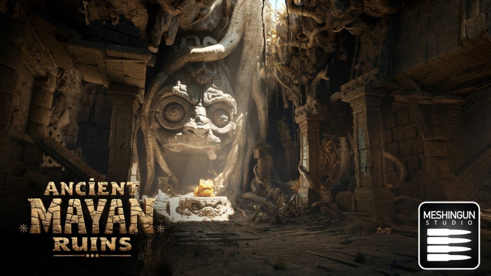 古代玛雅遗址Ancient Mayan Ruins