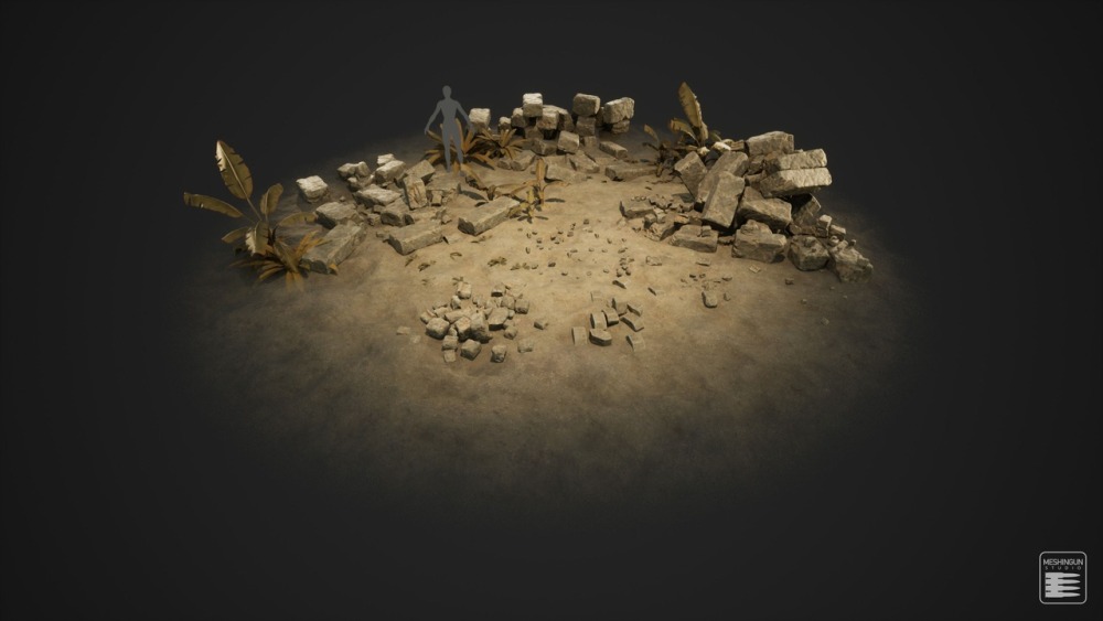 古代玛雅遗址Ancient Mayan Ruins