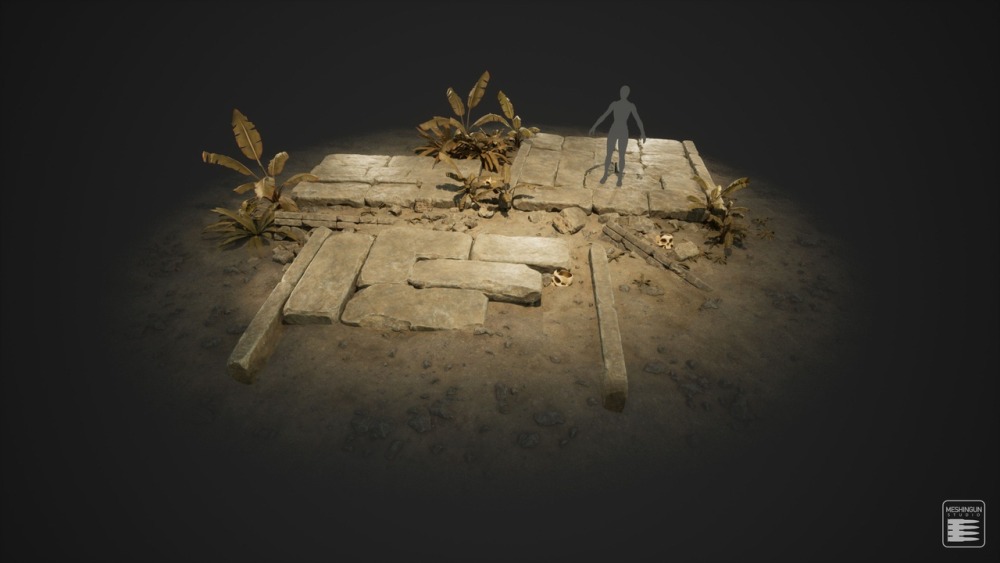 古代玛雅遗址Ancient Mayan Ruins