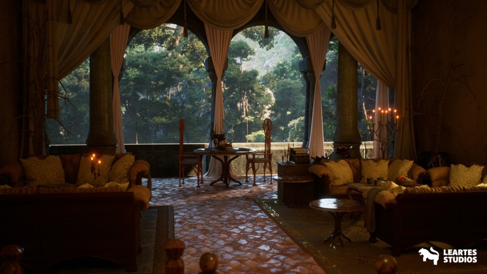 森林环境中的精灵之城高质量资产包Elvish - Elven City in Forest Environment Megapack