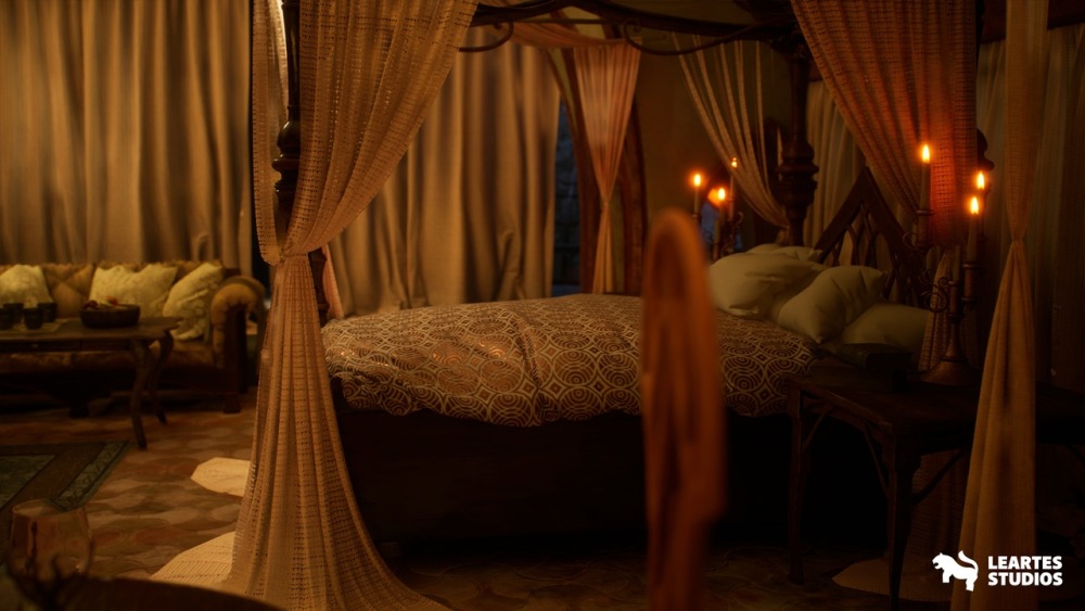 森林环境中的精灵之城高质量资产包Elvish - Elven City in Forest Environment Megapack