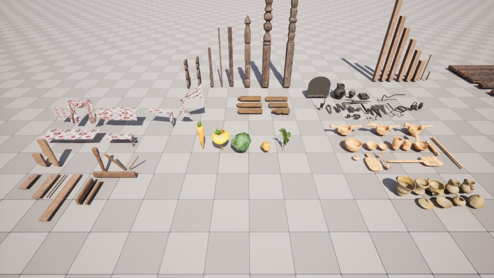 欧洲中世纪村庄 European Village