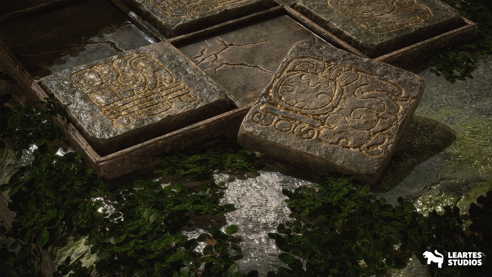 玛雅废墟遗址环境Mayan Ruins Environment (Mayan Ruin Environment Mayan Ruin Mayan Ruin Dungeon)