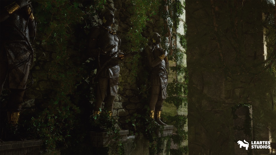 玛雅废墟遗址环境Mayan Ruins Environment (Mayan Ruin Environment Mayan Ruin Mayan Ruin Dungeon)