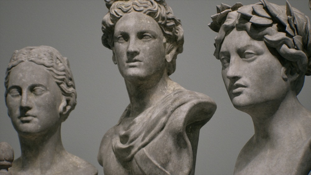 Stone Sculptures VOL.2 - Statues and Benches 石雕 VOL.2 – 雕像和长凳