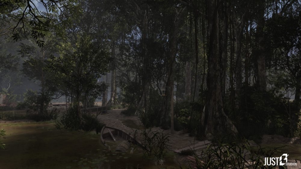 1850 年代邮局环境(中世纪、废弃、乡村) 1850s Post Office Environment (Medieval, Abandoned, Village)