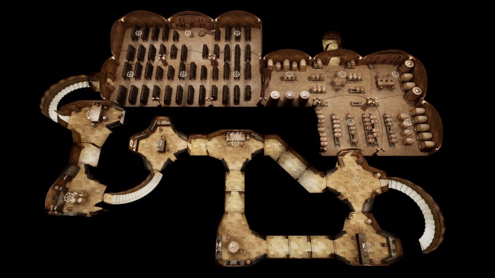 模块化现代酒柜Modular Modern Wine Cellar