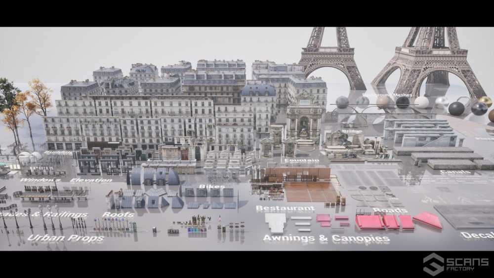 巴黎 - 圣米歇尔喷泉 Paris - Fontaine Saint-Michel