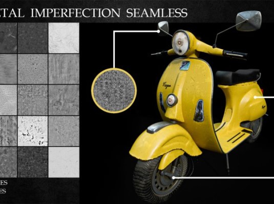 114张4K分辨率无缝金属瑕疵纹理114 Metal Imperfection seamless-vol 2